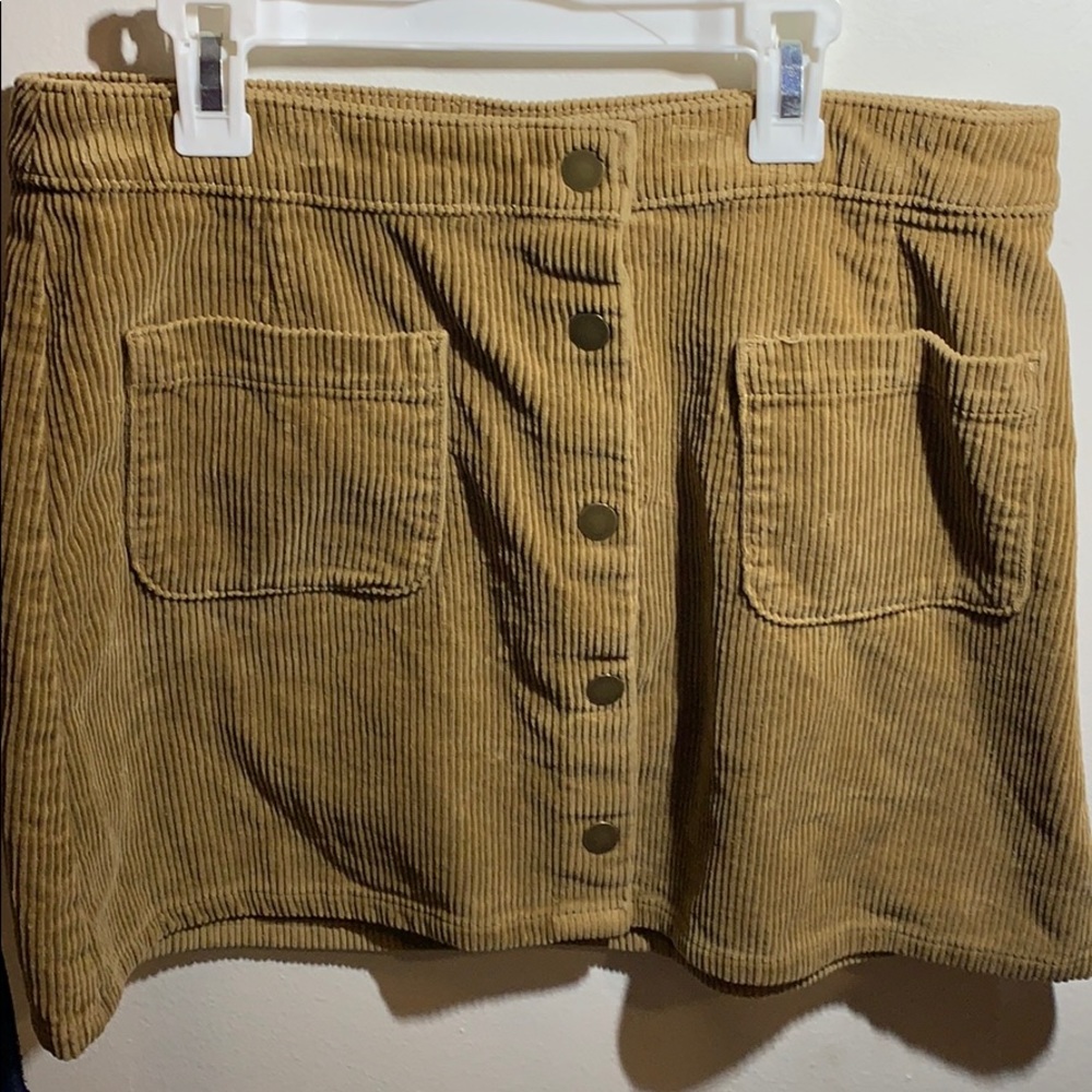 Corduroy Skirt